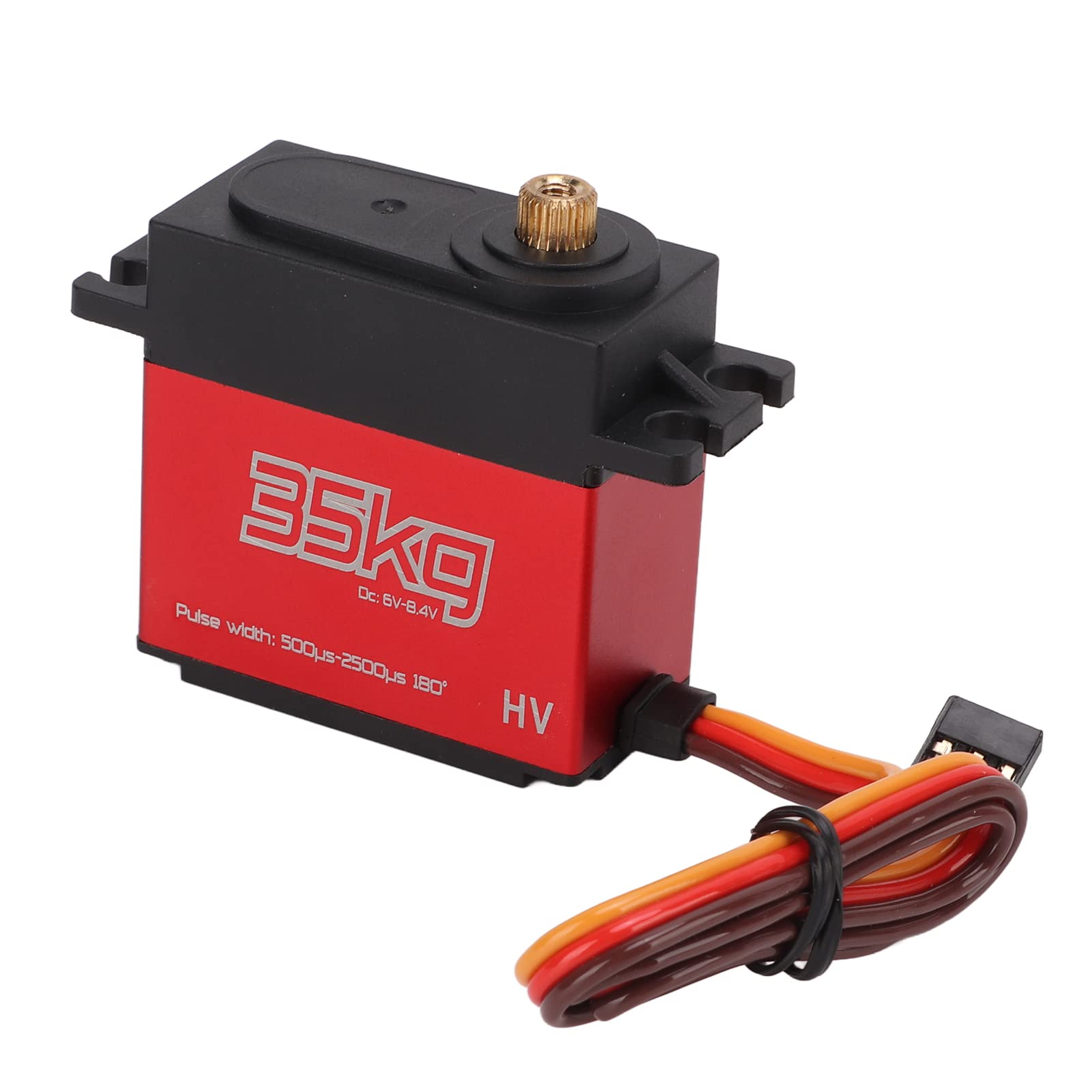 RC Lenkservo 30 Kg Wasserdicht – Metallgetriebe, 25T Servoarm, Für 1/10 RC Auto & Helikopter