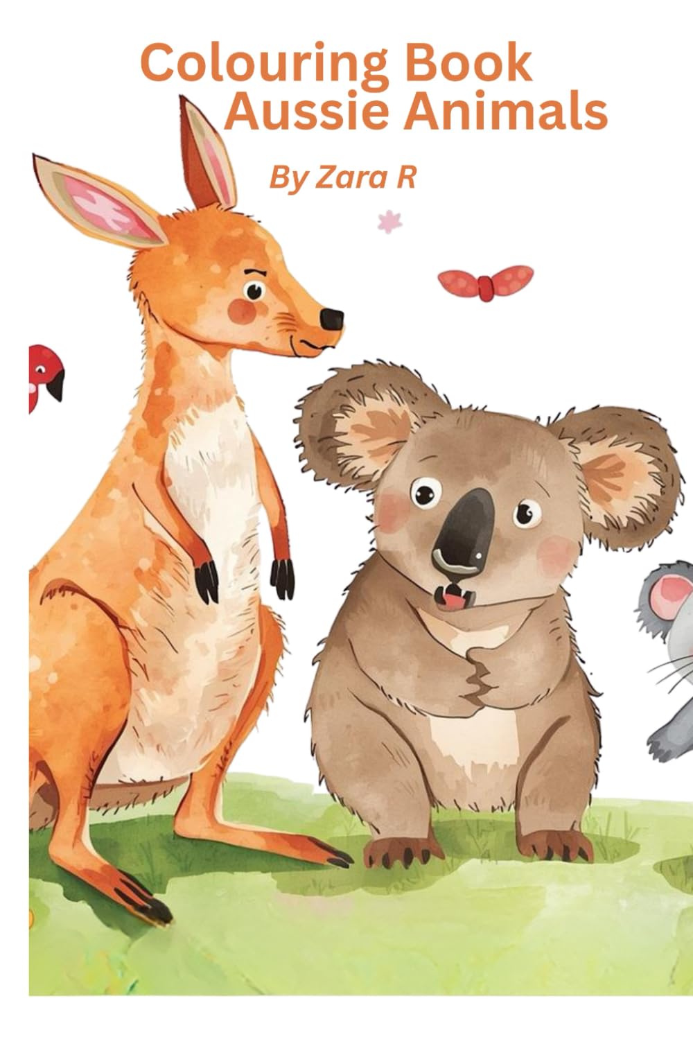 Colouring book: Aussie Animals