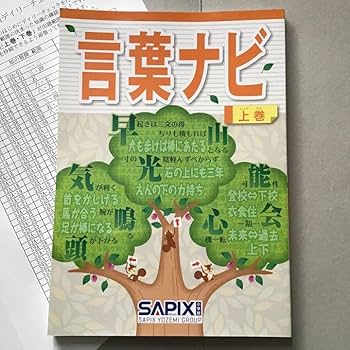Amazon.co.jp: 言葉ナビ 上巻 サピックス 赤シート付き 範囲表付き Amazon.co.jp: 言葉ナビ 上巻 サピックス 赤シート付き 範囲表付き