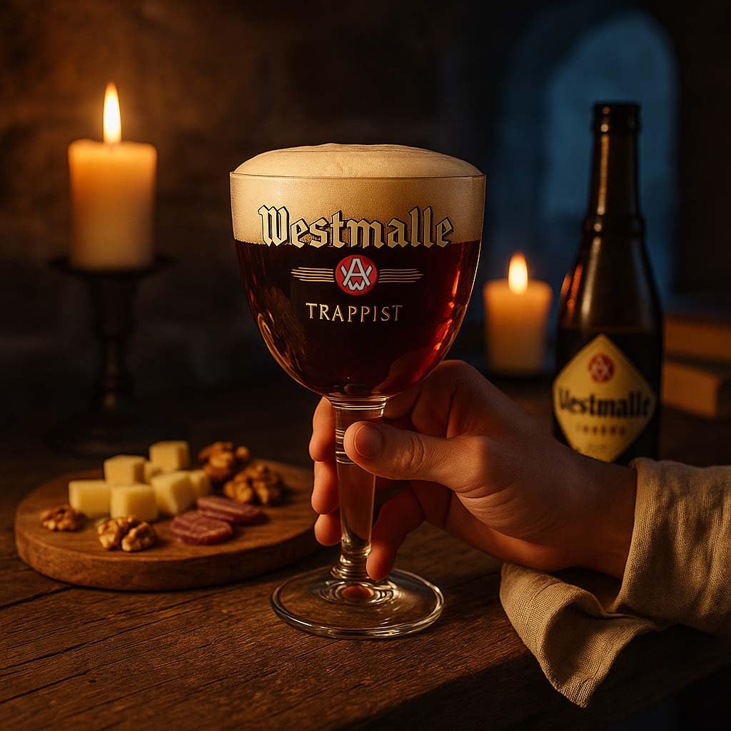 Verres à bière Westmalle Trappist 330 ml - 6 pièces