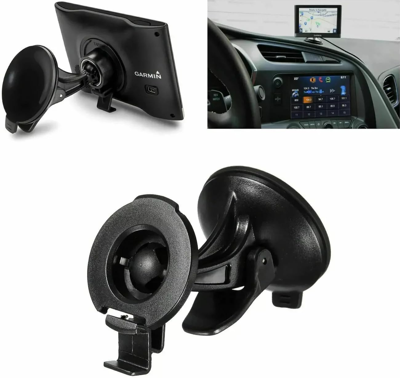 Garmin Mount Garmin Large Suction Cup Mount For DriveSmart 86 GPS ...