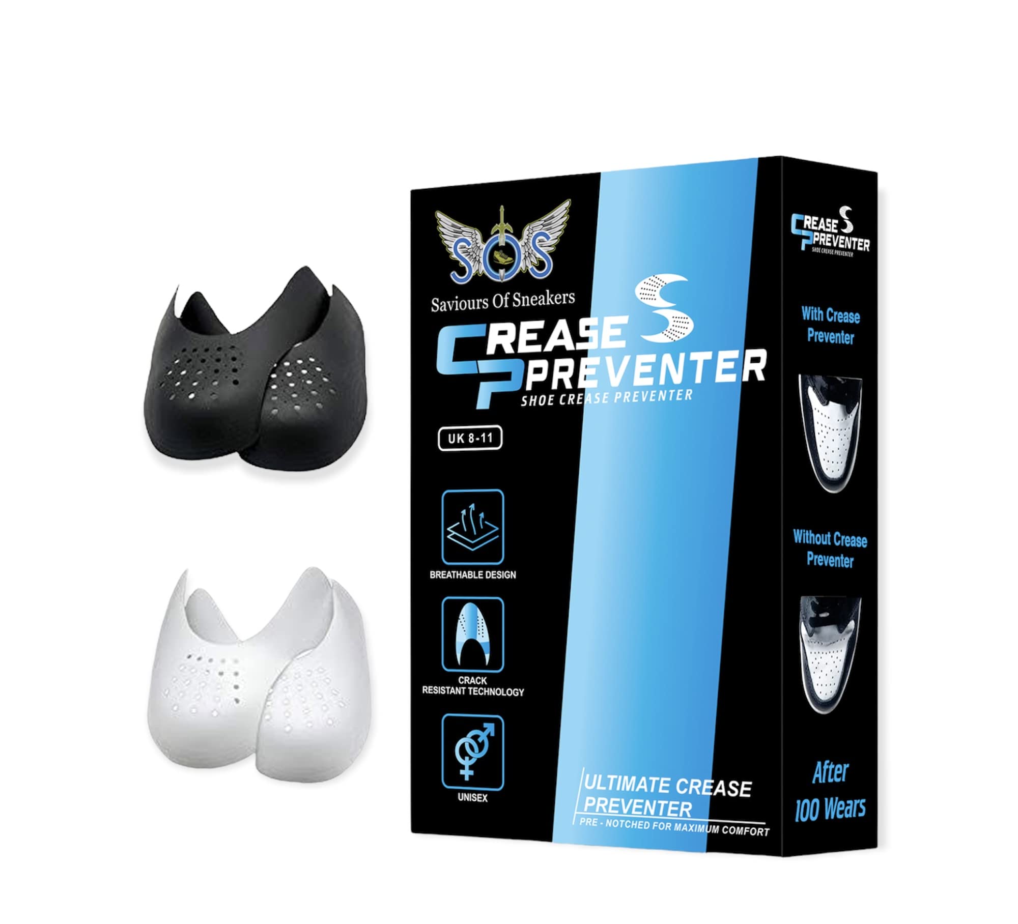 saviours of sneakerssaviours of sneakers Crease Preventers for protection against creases on sneakers (Pack of 1)