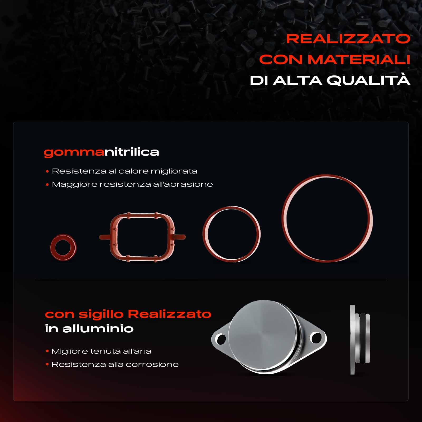 Frankberg Condotto di aspirazione Alimentazione carburante Diesel Compatibile con Serie 1 E87 2.0L Serie 5 E60 3.0L X5 E70 3.0L