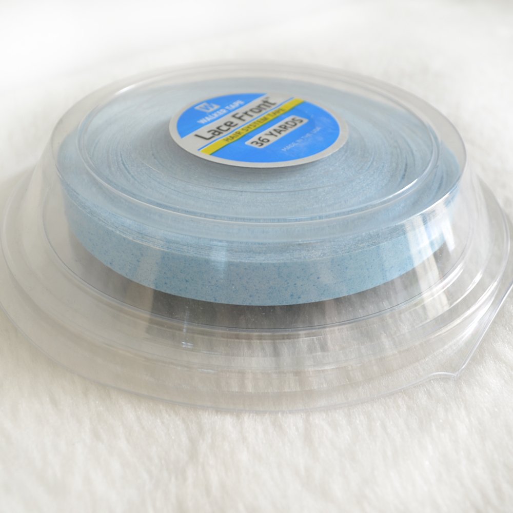 AIRAO Walkertape Lace Front Adhesivo Cinta Unión Pelucas Extensiones Cabello 36 Yardas 1/2 Pulgada