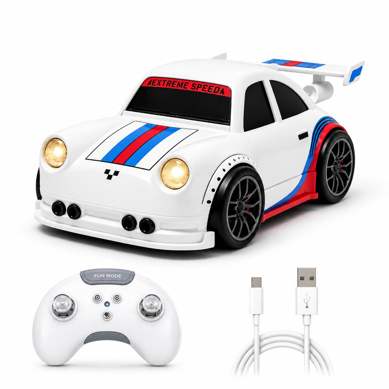 F1 RC Car with LED Lights - 2.4GHz Remote Control -10 F1 RC Car with LED Lights - 2.4GHz Remote Control -10