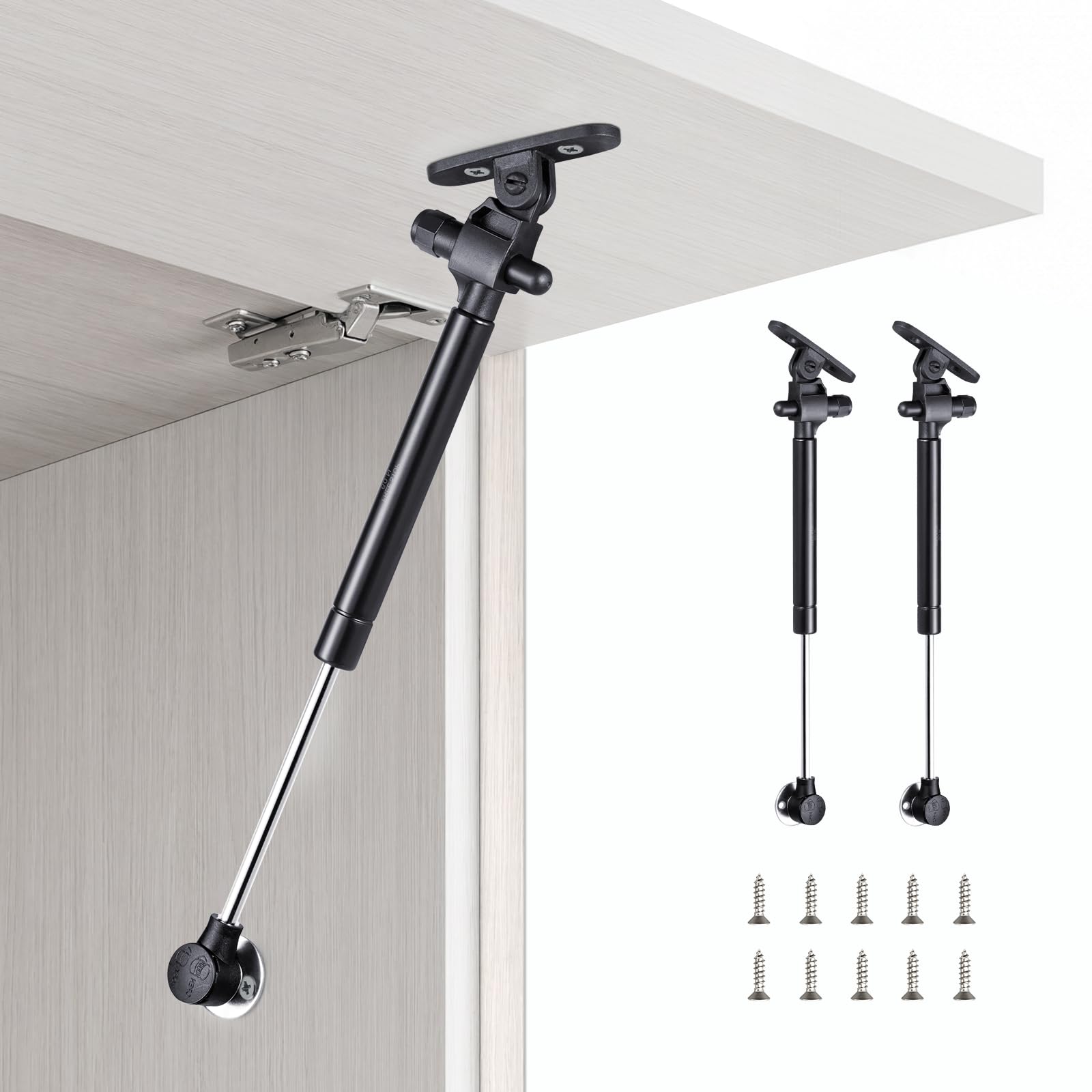 Vérins à gaz fermeture douce pour porte d'armoire et levage de meuble robuste