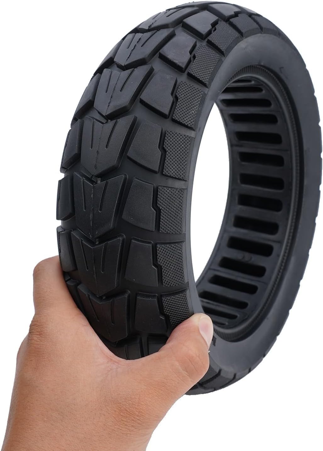 10 inch 10x2.75-6.5 Off-road Solid Tyre 70/65-6.5 Rubber Tire for Electric Scooter