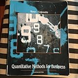 Quantitative Methods for Business