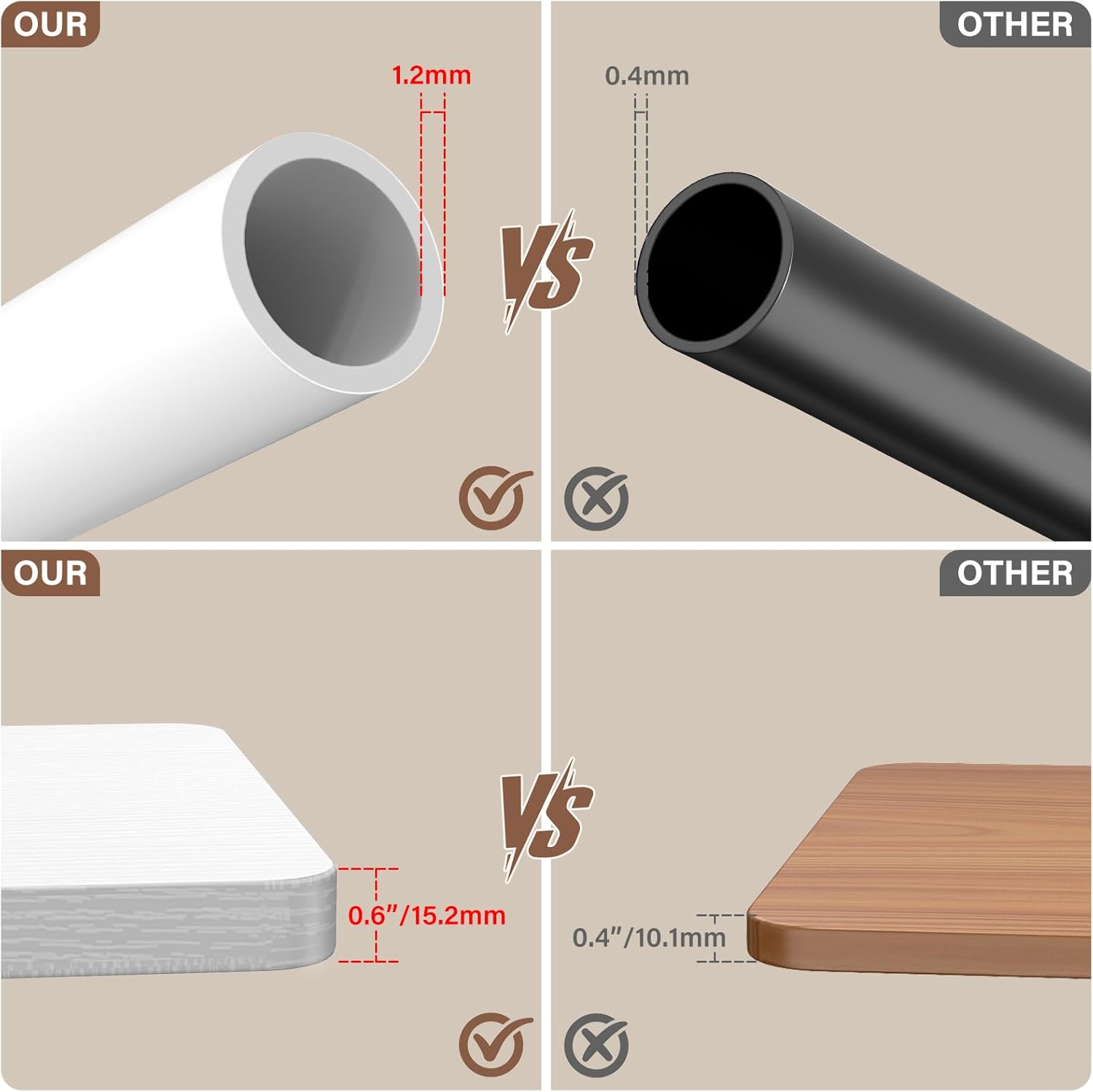 C Table End Table Adjustable Height, 360°Swivel TV Tray Table, Upgraded Metal and Wooden Base to Prevent Slipping, Couch Armrest Tables Snack Tables for Laptop Sofa Bed Dinner or Small Space (white)