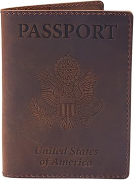 passport pouch leather