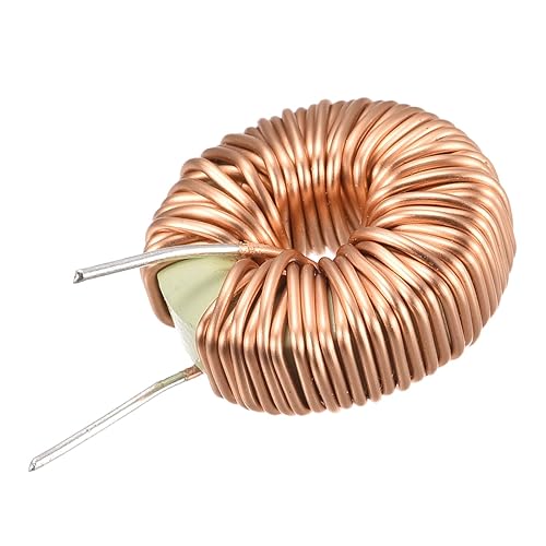 MECCANIXITY Toroid Inductance - Bobina de cobre magnética de inductancia 220uH 5A para placa de circuito de bricolaje, paquete de 1