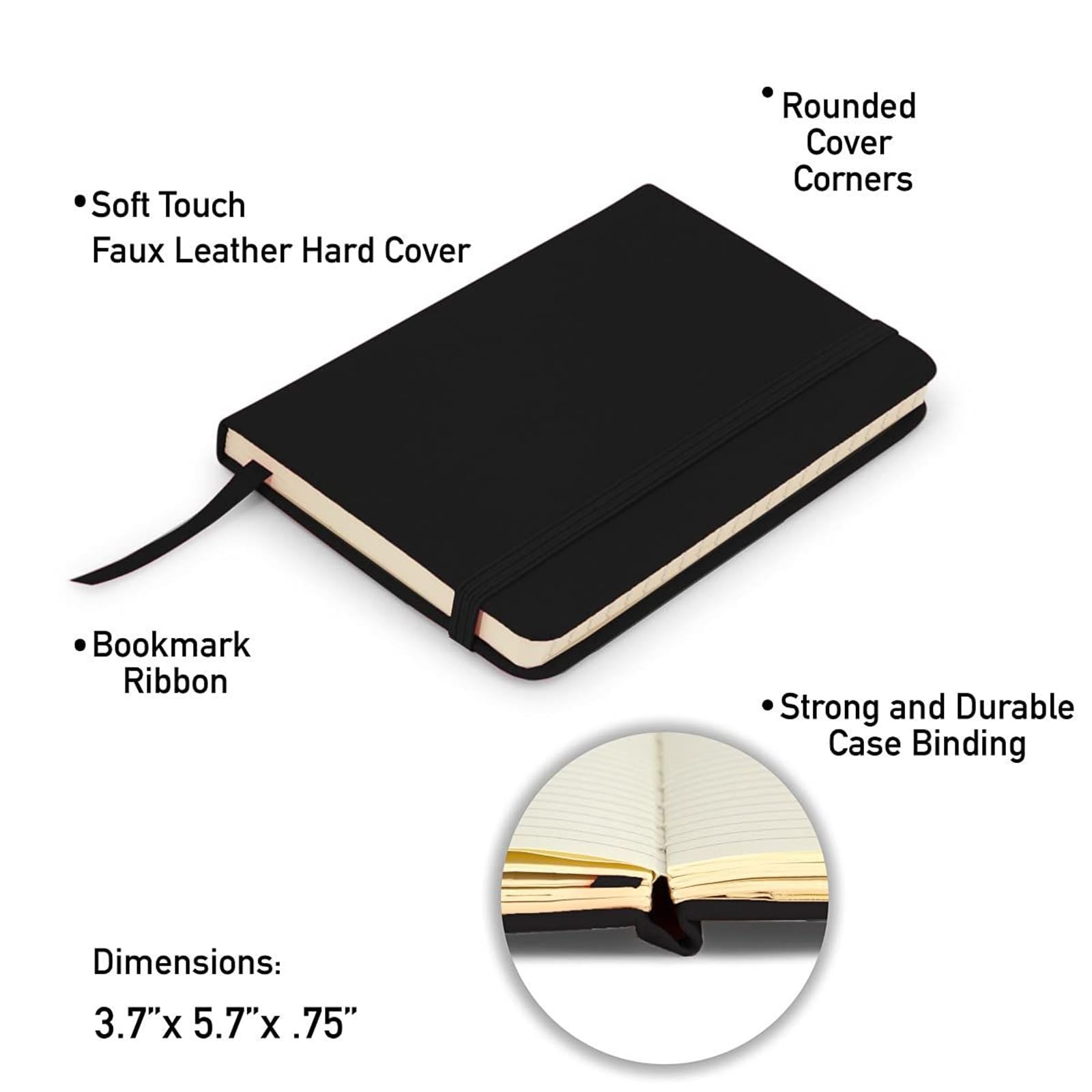 Amazon | Simply Genius Pocket Notebook A6 ミニノートセット