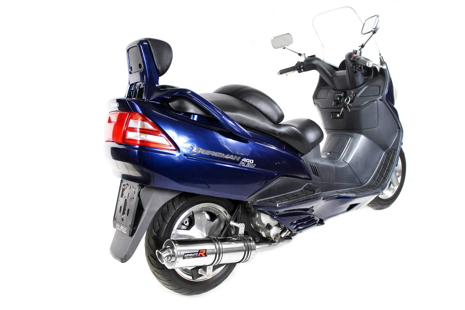 DOMINATOR Silenciador Escape ST compatible con BURGMAN 400 1998-2002