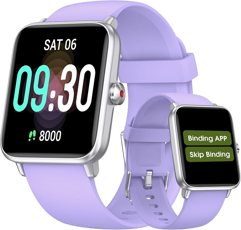 Reloj con podómetro apto para personas mayores Sin aplicación No se requiere teléfono, rastreador de actividad física | Contador de pasos, Monitor de ritmo cardíaco, Monitor de oxígeno en sangre, Seguimiento del sueño, Despertador, Cronómetro, Seguimiento de actividad física, Resistente al agua