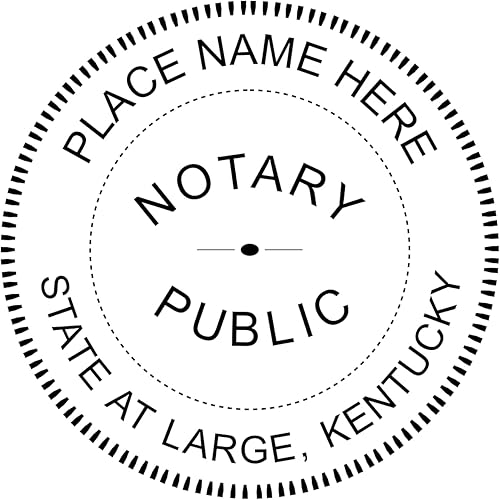 Miniatura 7 de Imprue - Sello de goma redondo autoentintable para notario Missouri certificado del fabricante requerido