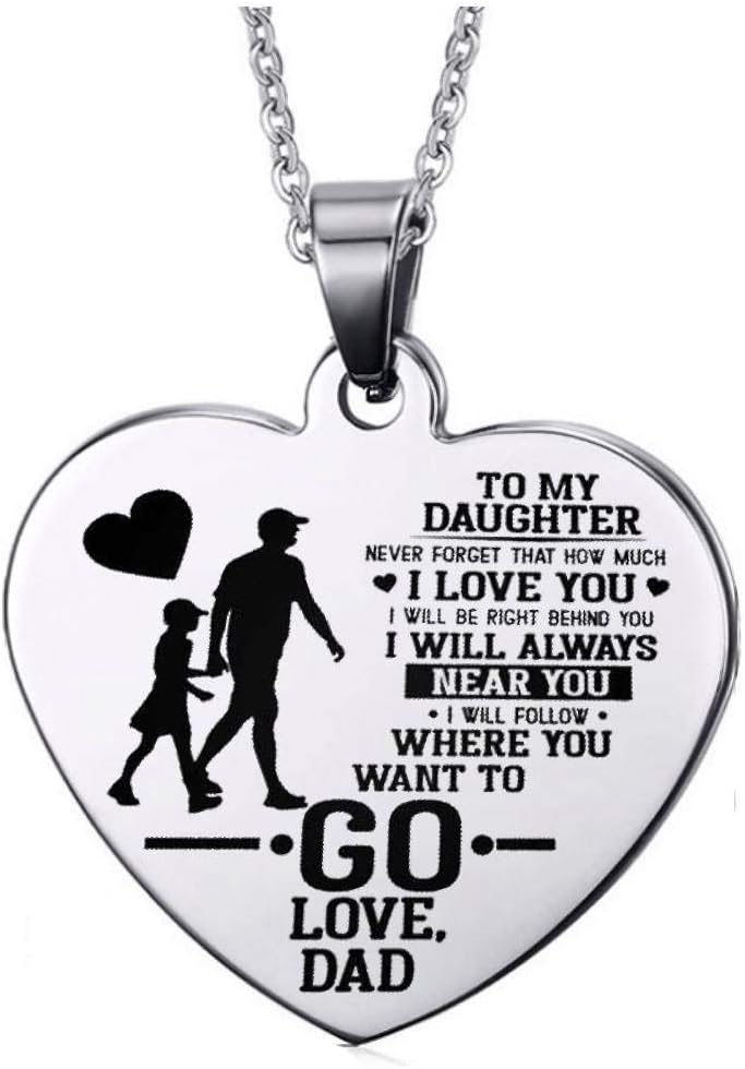 Daughter Inspirational Gifts Necklace from Dad Kenya Ubuy