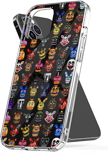 Funda para teléfono compatible con Samsung 15, iPhone 14, 13 Xr Multiple Se 2020, Animatronics 7, 12, 11, 11, 12, 8, 2016, 6, 14 Pixel Pro Max,