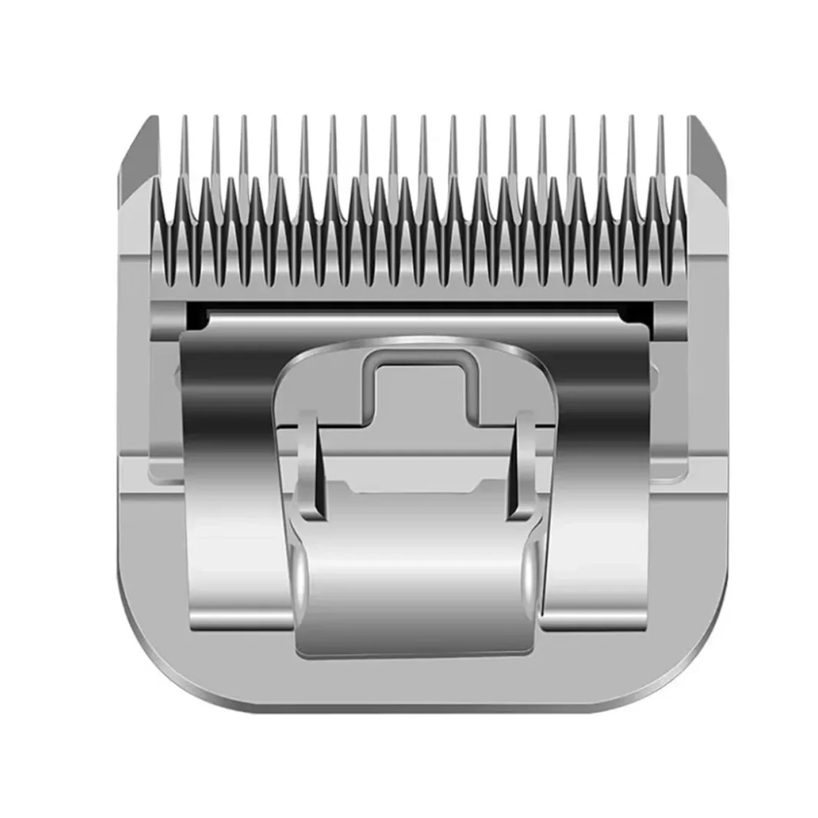 Lame De Tondeuse Amovible A5 For Animaux De Compagnie – Tête De Rechange En Acier Au Carbone Compatible Avec Les Tondeuses Andis, Oster, Wahl KM, Laube, Heiniger Et Thrive(50-0.2mm)