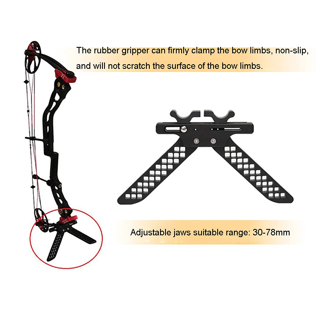 Supporto Per Arco Compound URPIZY - Portatile E Regolabile Con Base Antiscivolo