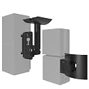 UB-20 BLACK Wall Mount Bracket Compatible With Bose Cube Speakers Lifestyle 6 10 15 18 28 12 (Black) gallery image
