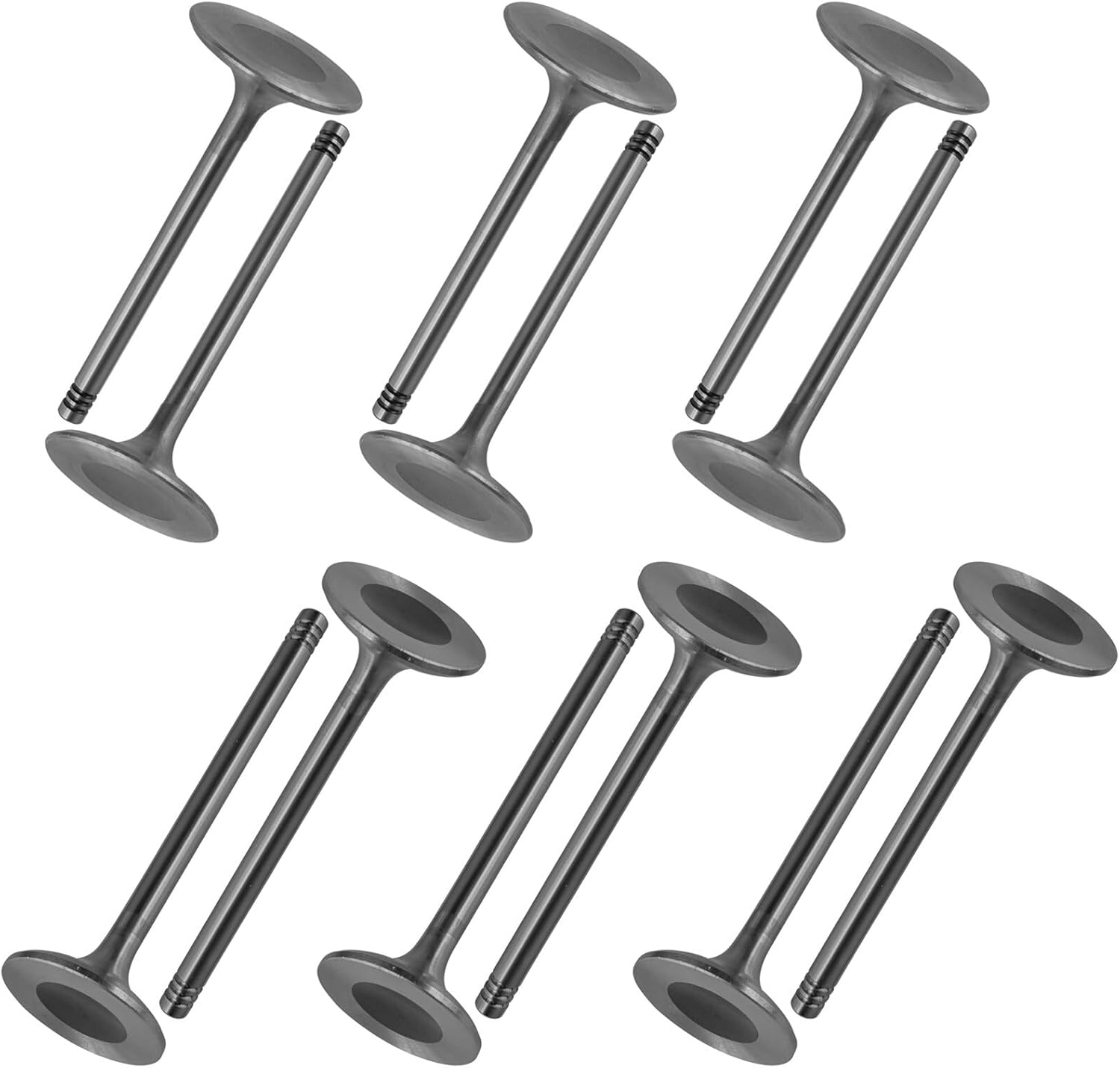 Powersports Replacement Parts for 6x Intake & Exhaust Valve for Sea-Doo 230 Challenger SE SP (310) (430 hp) (510) Mod-C33C-60724