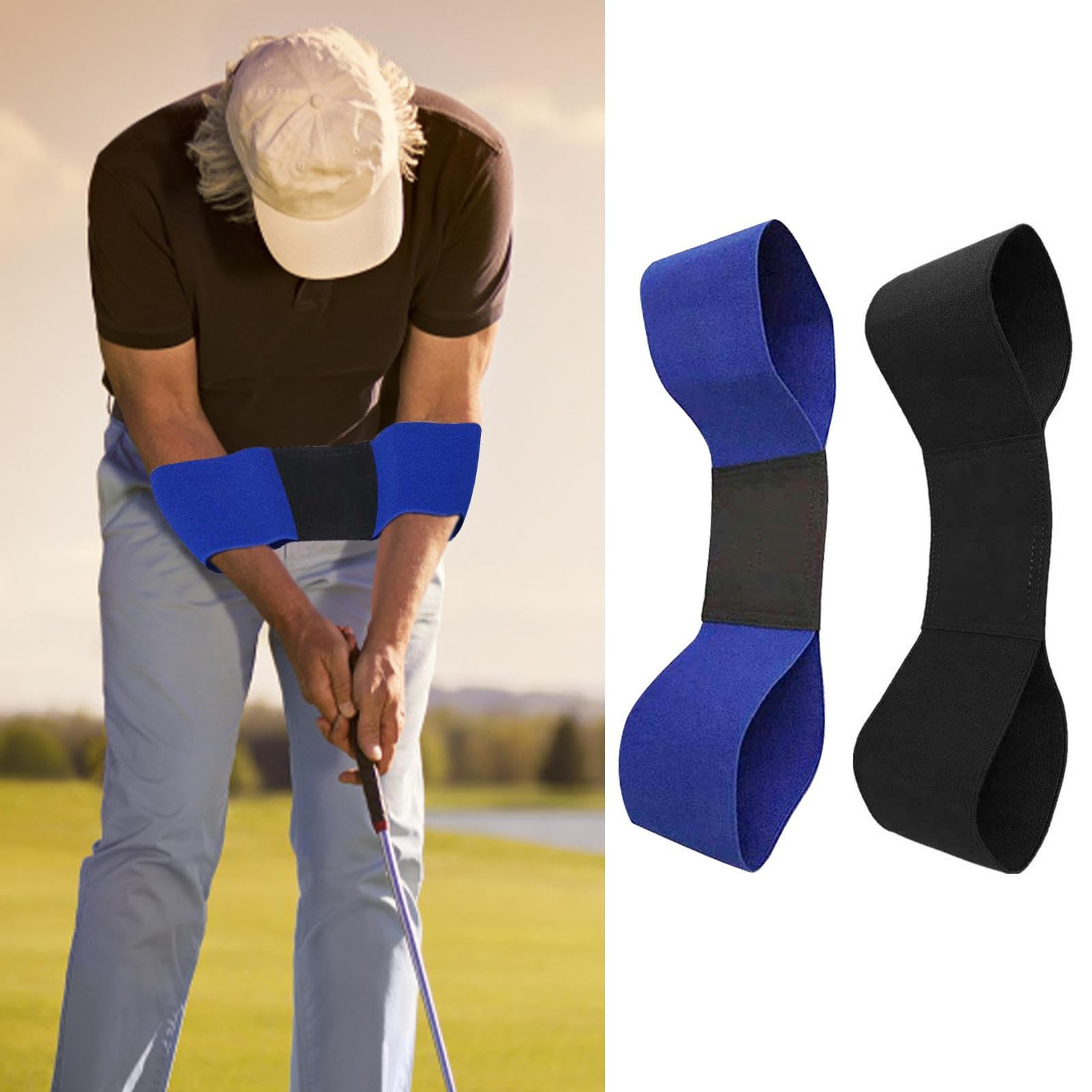 Murman 2 Pezzi Golf Swing Trainer Aiuto, Cintura Di Correzione Postura Braccio per Principianti