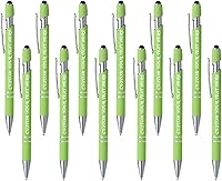 Vista 11 de 10 bolígrafos personalizados a granel, bolígrafo personalizado, bolígrafo grabado con nombre, logotipo, lápiz capacitivo para pantallas táctiles, a