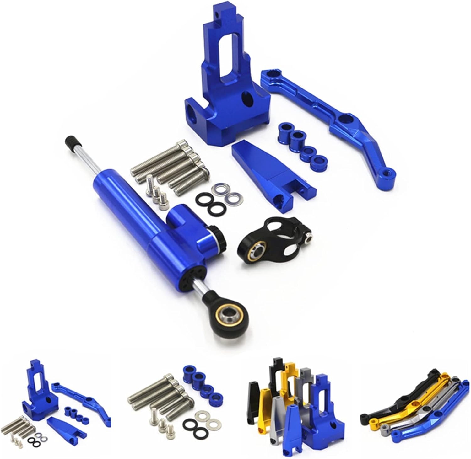 For Yamaha Mt-09 MT09 Tension Motorcycle Parts Refitting Size Direction Damper Stable Seat Size(Black)