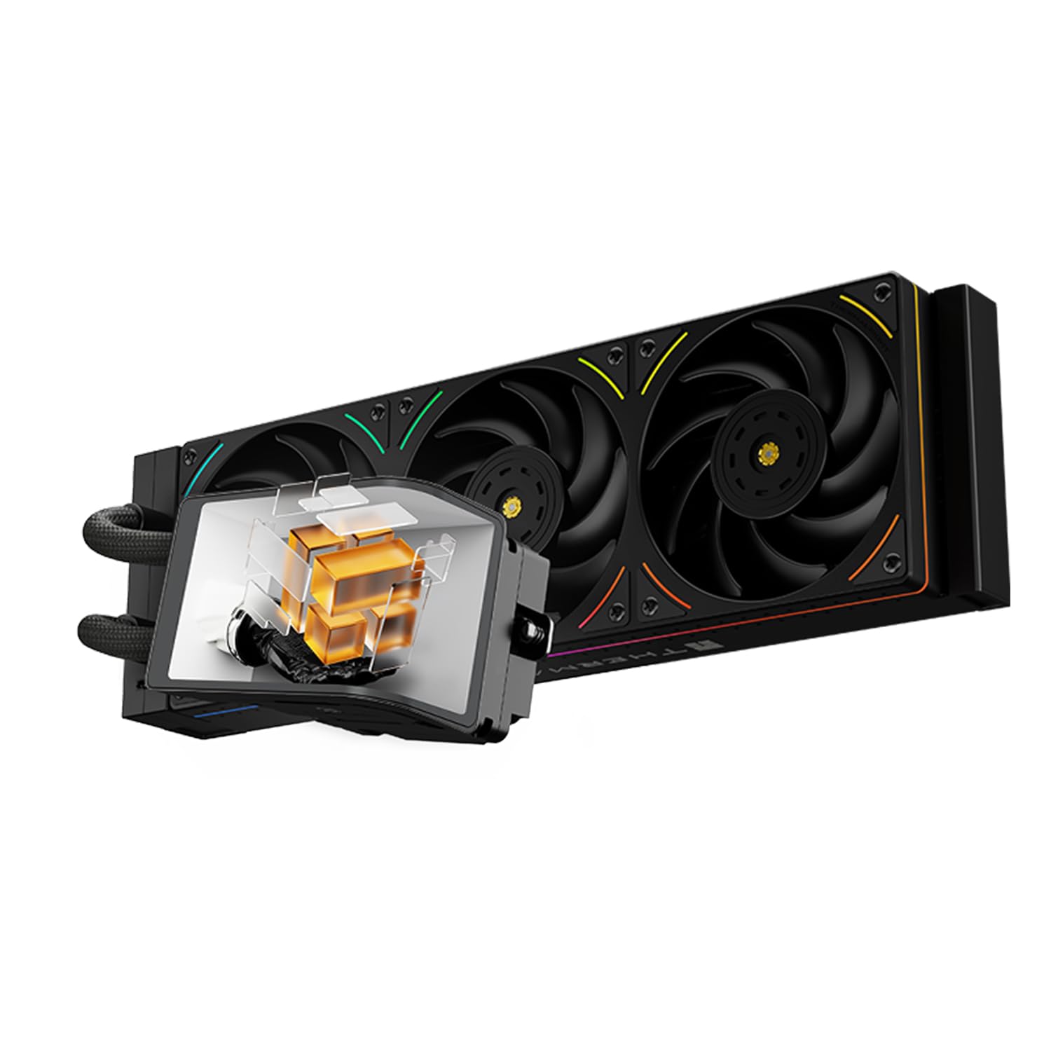 Thermalright wonder vision 360 水冷クーラー 並行輸入品】 Thermalright Wonder Vision 360 Turbo ARGB WHITE | PC