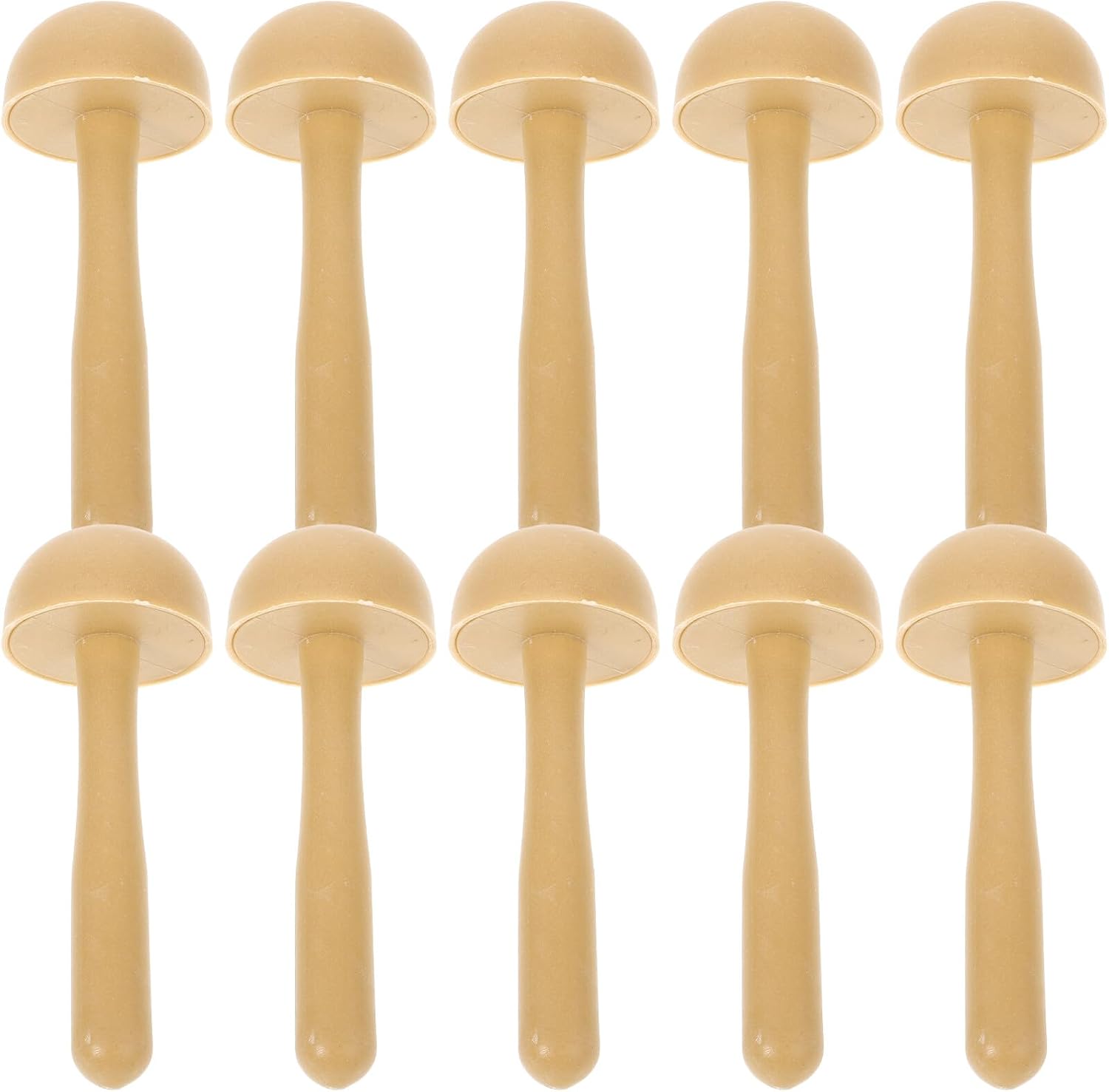 Beatifufu 10Pcs Plastic Ink Roller Printmaking Tool for Painting Drawing Rubbing with Comfortable Grip for DIY Art and Craft Projects