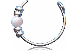 Thin and Delicate Clip-On Faux Nose Hoop - No Piercing Needed