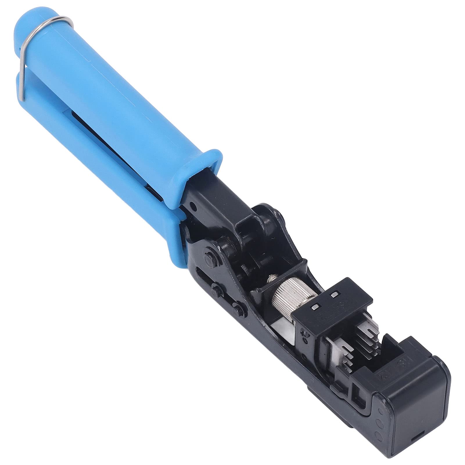 Modular Data Cable Crimper Alloy Steel Flat Mouth Termination