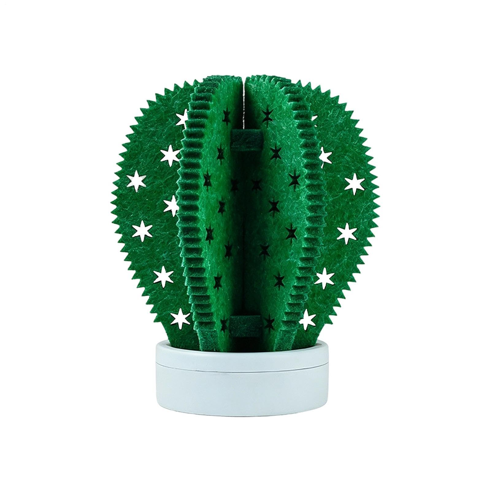 Reptile Humidifier Power-Free Humidifying System Cactus-shaped