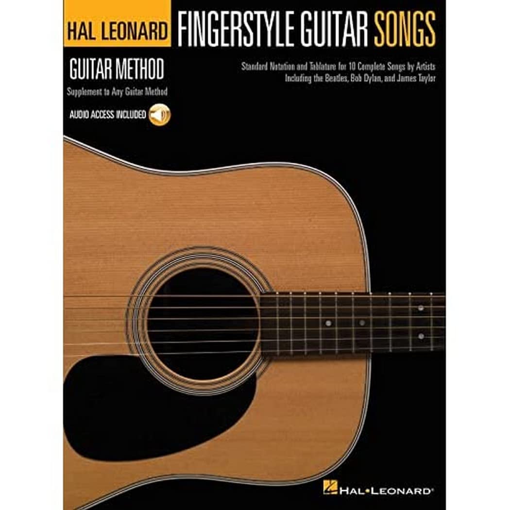Hal Leonard Guitar Method: Fingerstyle Guitar Songs (Hal Leonard Guitar Method (Songbooks)) (Includes Online Access Code): Hal Leonard Guitar Method Supplement