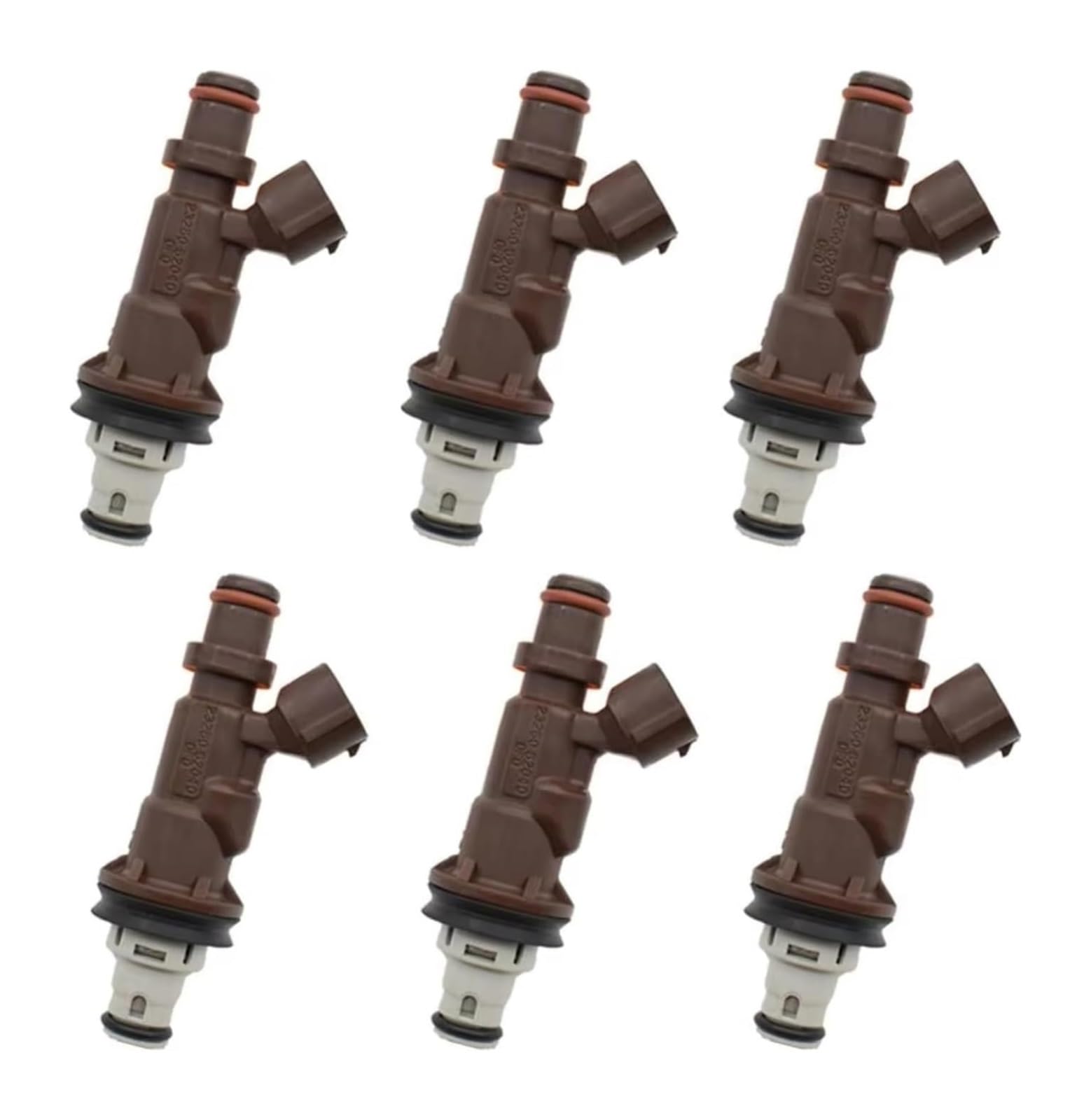 Kkiudvc One Color Car Fuel Injector For Toyota For 4Runner For Tacoma For Tundra 3.4L 6X Fuel Injector 2325062040 2320962040 23250-62040 23209-62040 Exhaust