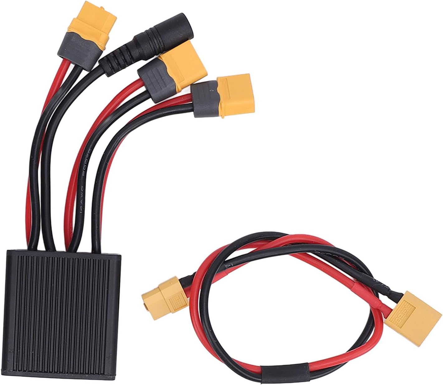 Double Battery Discharge Converter, Aluminum Alloy Lightweight Module for Enhanced Capacity