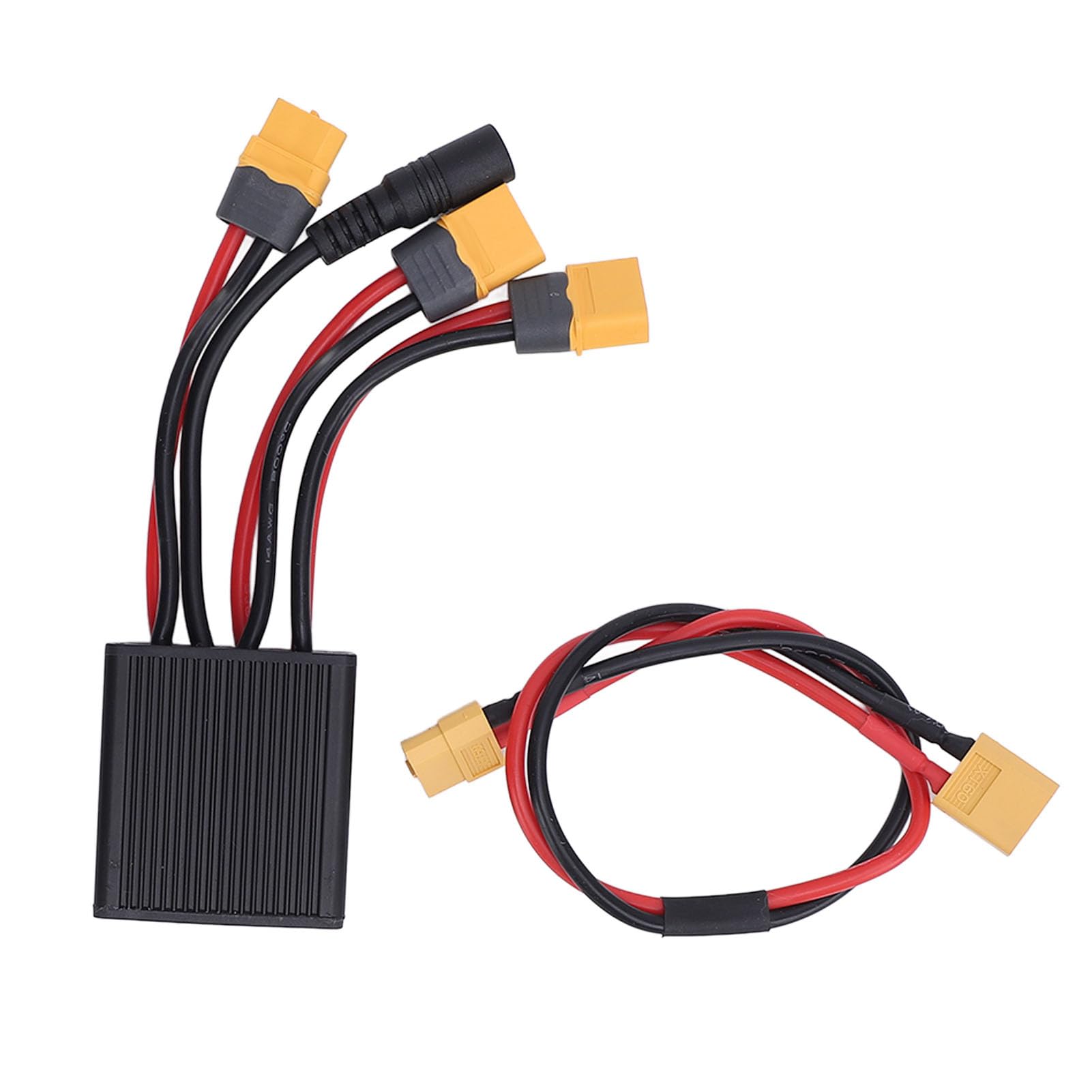 Tbest Módulo Paralelo de Batería Doble, Portavoz del Convertidor de Batería Doble Adaptador de Módulo Paralelo de Batería Doble para Reemplazo