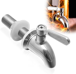 Grifo de Acero Inoxidable para Dispensador de Bebidas, Grifo Repuesto Dispensador de Acero Inoxidable, Grifo de Cerveza para Casa o Fiesta