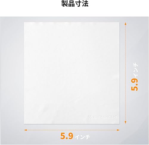 Miniatura 3 de K&F CONCEPT Paquete de 6 paños de limpieza de microfibra para lentes, paños limpiadores de lentes envueltos individualmente, toallitas para lentes,