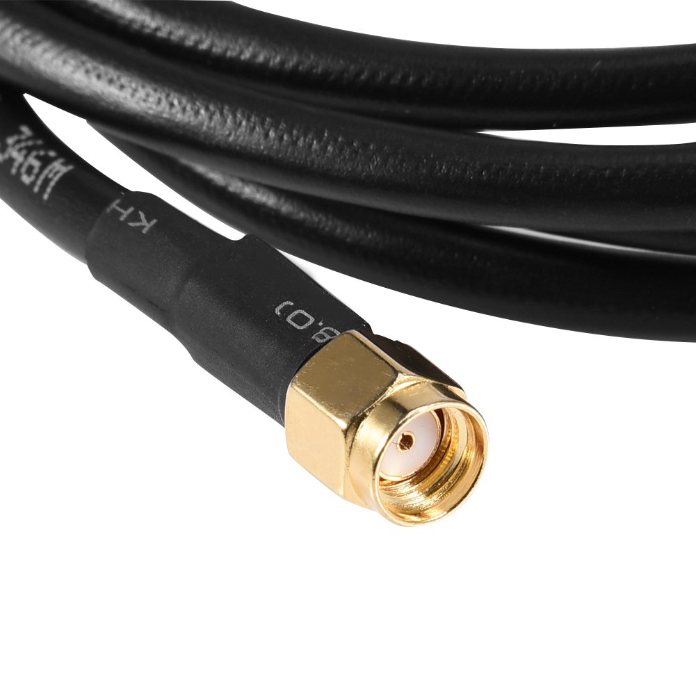 Antenna Wifi Esterna, Connettore RP-SMA 2.4 Ghz 25dBi Cavo Direzionale 2M Antenna Wireless Router WiFi Amplificatore, Antenna Wifi Direzionale ad Alte Prestazioni Versatile