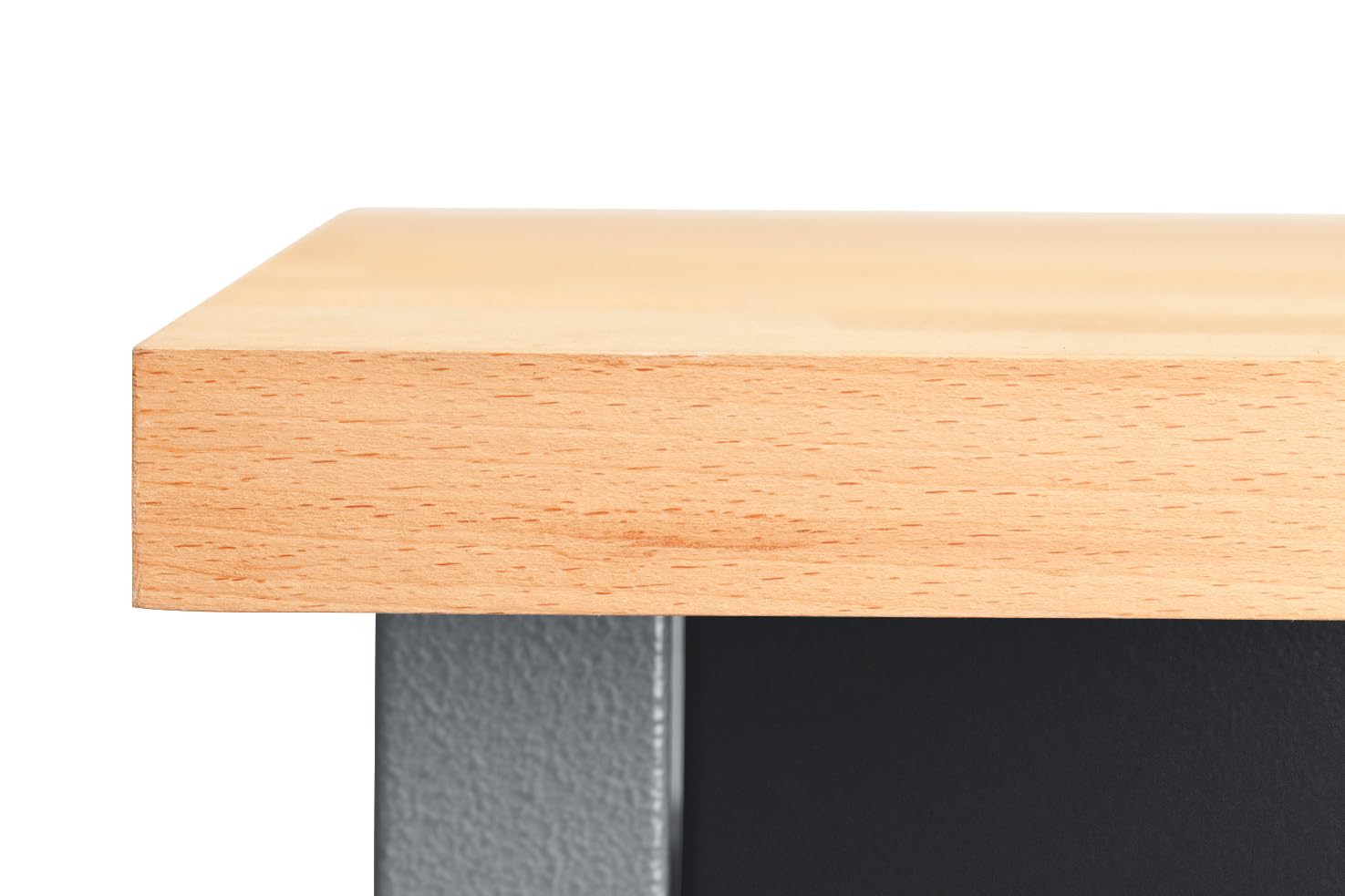Küpper Werkstatt Sparset 70424-9, 120 cm, Werkbank, Hängeschrank, Lochwand inkl. 12 Standard-Haken (Schwarz)