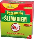 Sans danger pour les humains et les animaux domestiques. Sans produits chimiques. C'est un produit écologique qui est totalement sûr. La partie du präparats sont les granula carrées en roche volcanique (0–3 mm). Si pour la plante largement, créez une zone inaccessible, après la pluie ne disparaît pas. Cette barrière est neutre pour plantes, comme sûr pour l'homme et les animaux domestiques. Aucun ausschleimen l'escargot