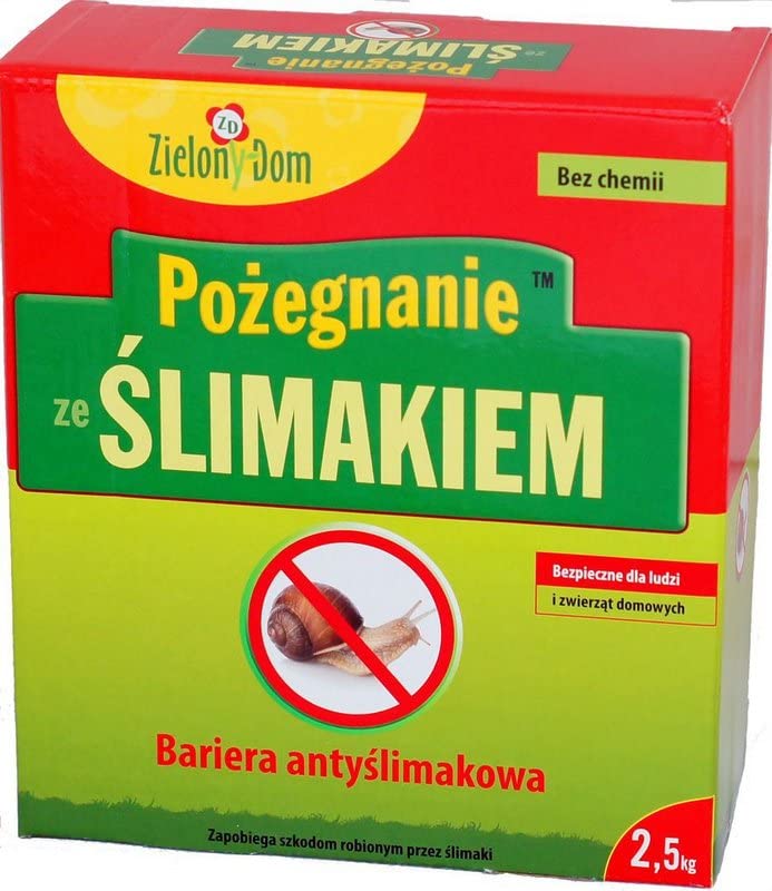 Caracol Grano de Bio 2,5 kg Caracol Protección Anti caracoles Medio biológico.