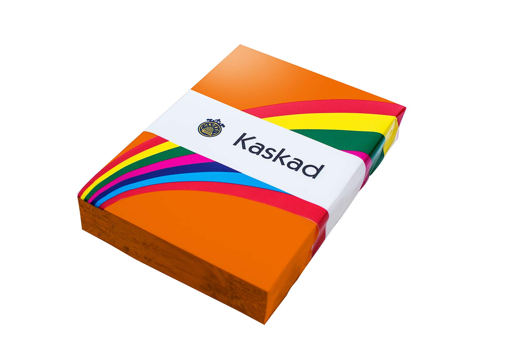 Kaskad Coloured Paper Card A3 160gsm Fantail Orange (Deep Tint) Pack of 250 Sheets.