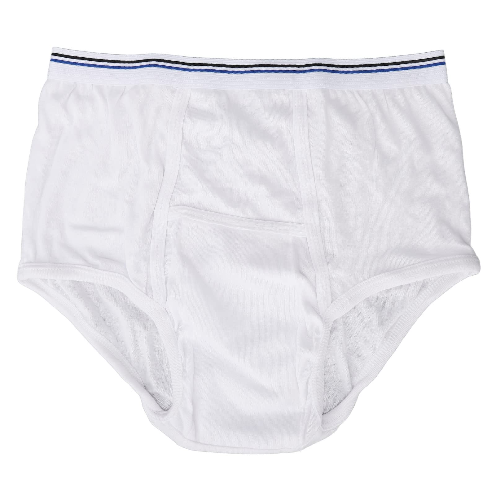 Jiawu Slip per Incontinenza Uomo, Assorbente Anteriore in Cotone, Intimo Lavabile per la Notte, per Protezione Dalle Perdite della Vescica, Slip Riutilizzabili e Traspiranti per Uomo