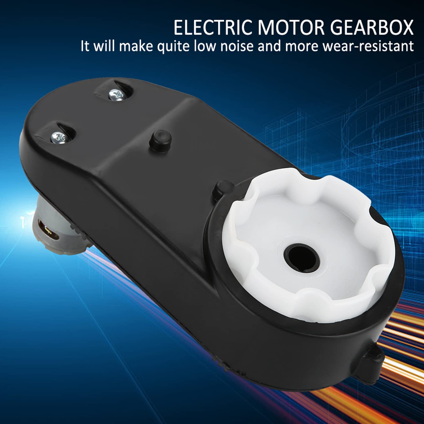 Moteur électrique RS390, Moteur RS390 12 V 16 000 Tr/min Moteur 16 000 Tr/min Moteur Rueda Coche Infantil 6 V Drive Engine Ride pour 6 V/12 V pour les Pièces de Rechange de Voiture et(12V 16000RPM)