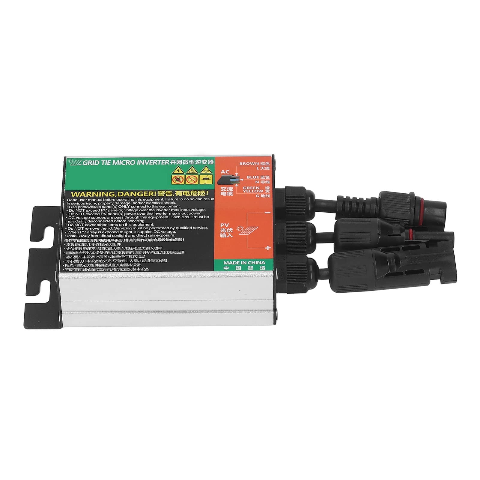 Micro-onduleur lié au Réseau, 230V AC, Onde Sinusoïdale Pure Mppt