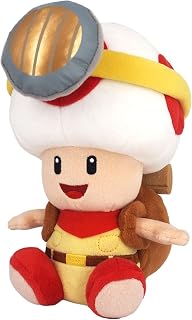 三英貿易 進め! キノピオ隊長 キノピオ隊長 (座り) W12×D15×H18cm ぬいぐるみ SK01