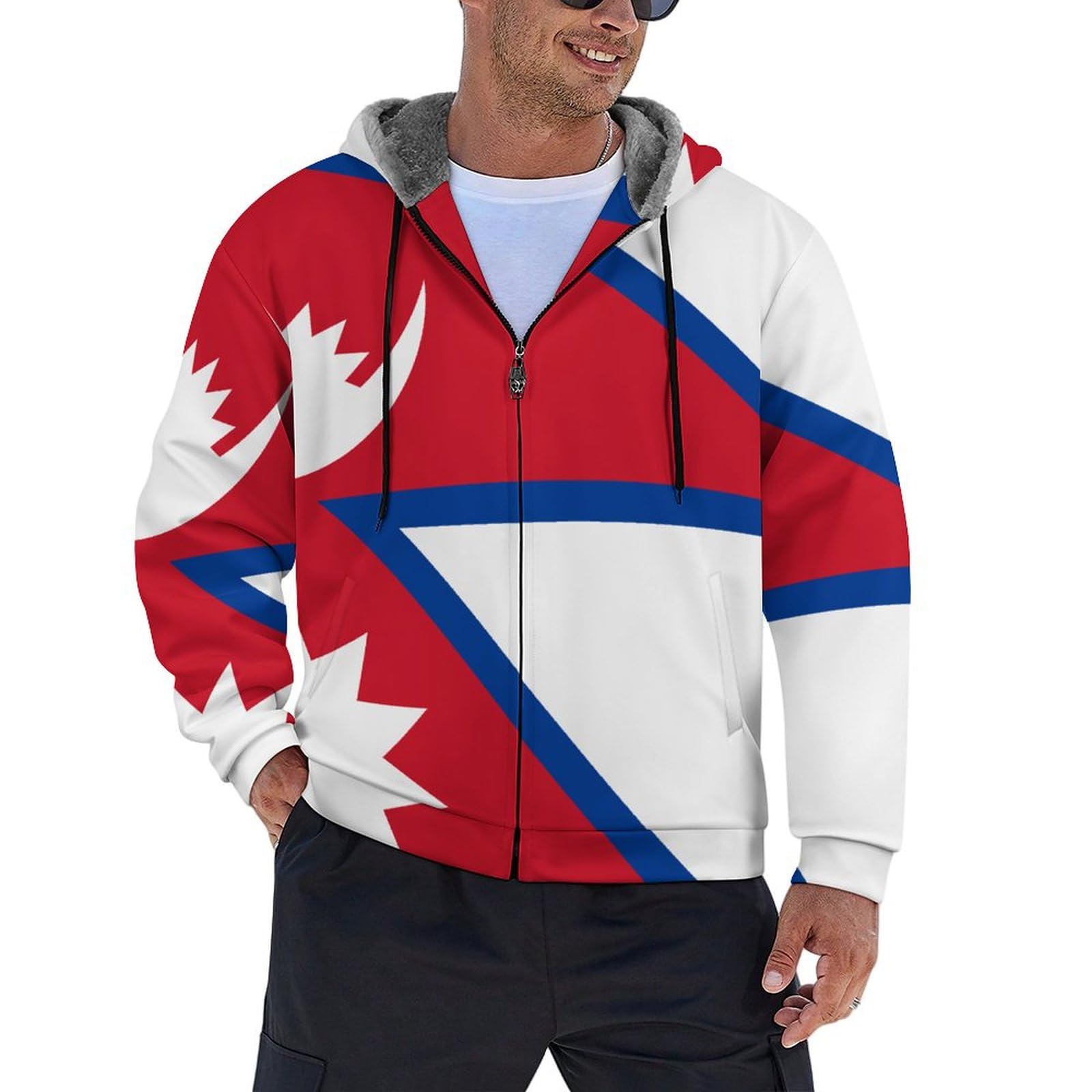 Chaqueta de trabajo cálida con capucha para invierno exterior 8