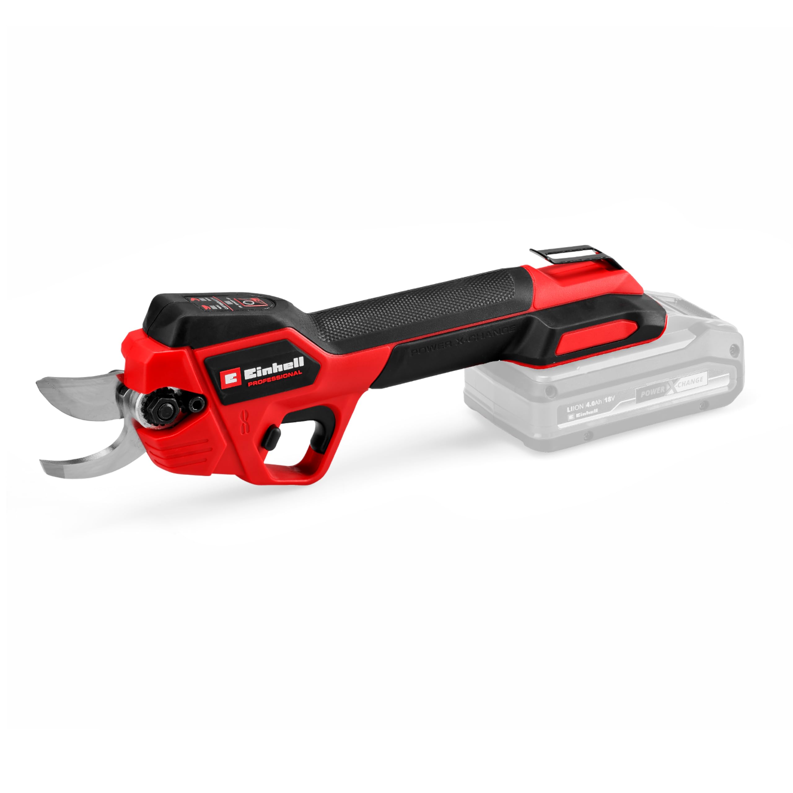 Einhell Professional Akku-Astschere GP-LS 18/28 Li BL-Solo Power X-Change (18 V, einstellbare Schnittkapazität, bis 28 mm Aststärke, Bypass-Klingen, Gürtelclip, ohne Akku)